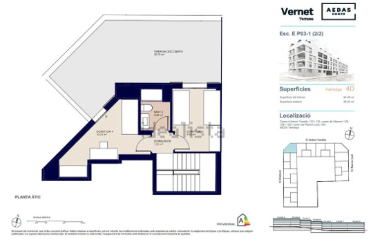 Piso en venta en terrassa, Barcelona. Ref. 06648