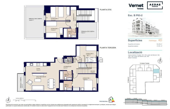 Piso en venta en terrassa, Barcelona