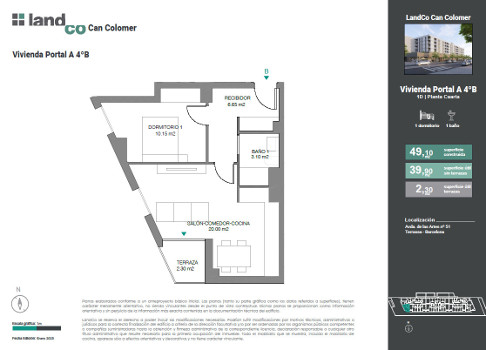 Piso en venta en terrassa, Barcelona. Ref. 06663