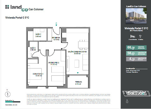 Piso en venta en terrassa, Barcelona. Ref. 06726